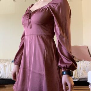 Dark mauve, Hollister mini dress